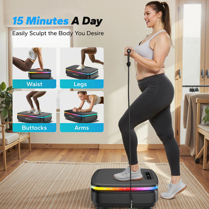 PulseVibe Pro Vibration Fitness Platform
